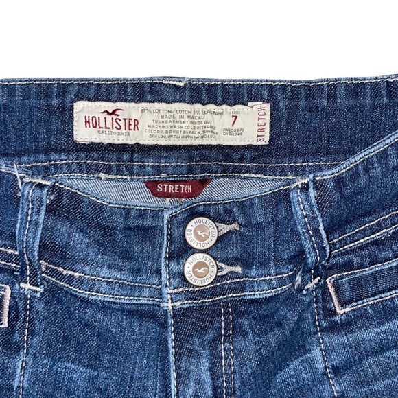 Hollister Low-Rise Stretch Denim Short - Picture 5 of 16